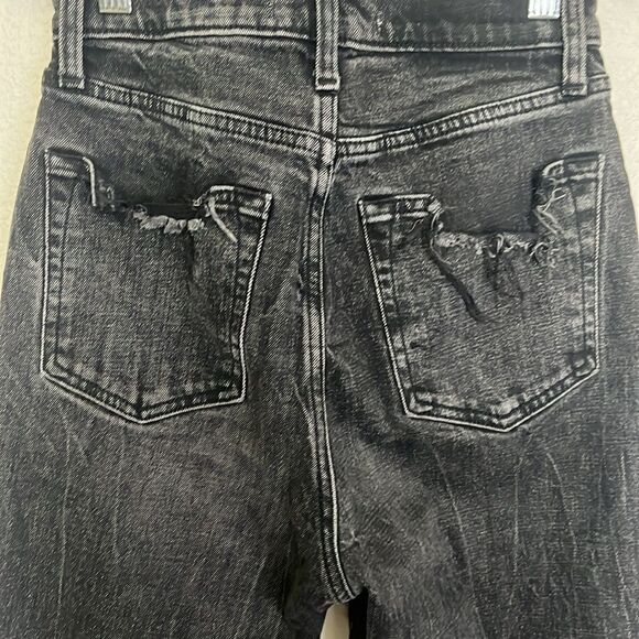 Abercrombie & Fitch High Rise Ankle Straight Size 25R - Picture 11 of 11